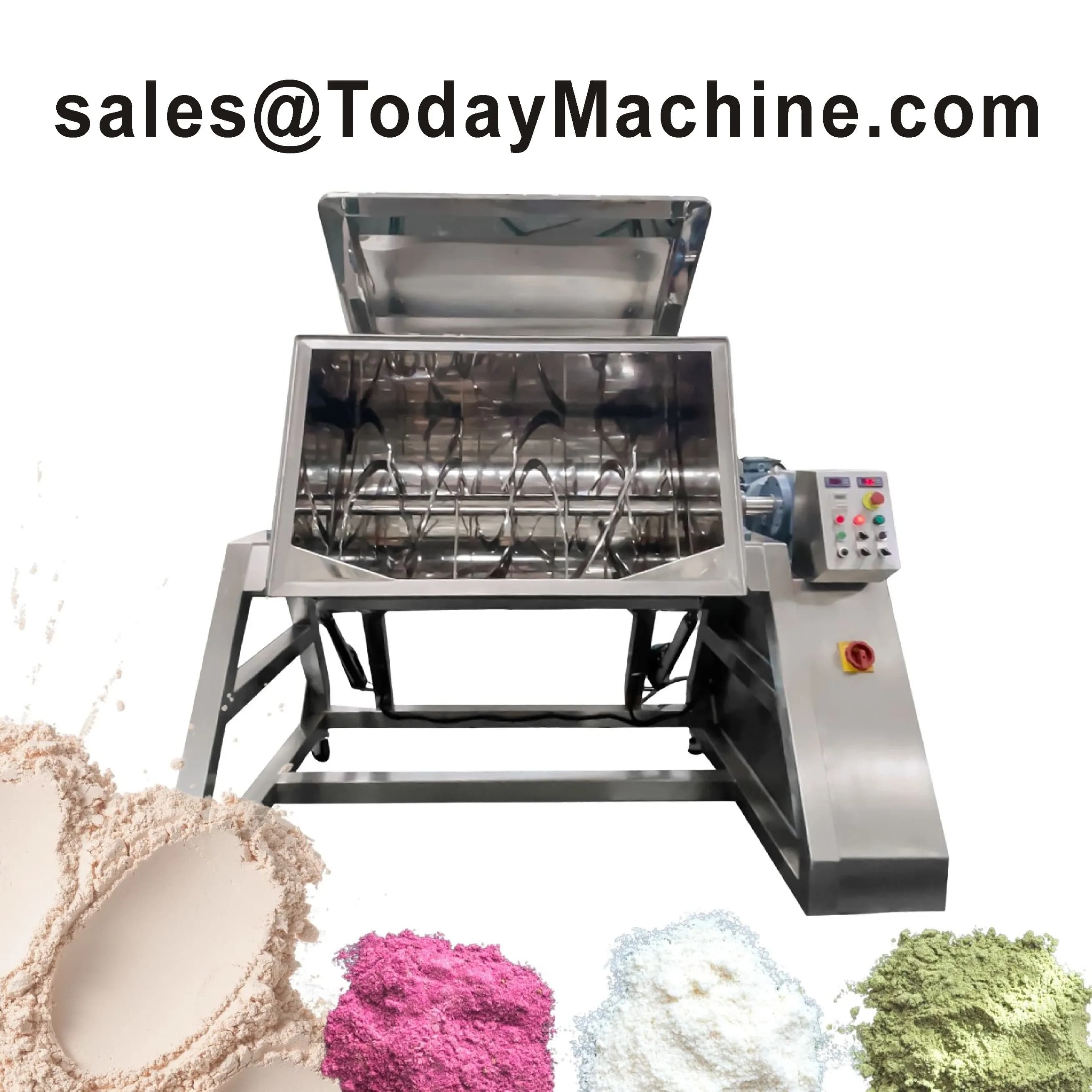 Ribbon Mixer Industrial Ribbon Blender Spice Powder Ribbon Mixer