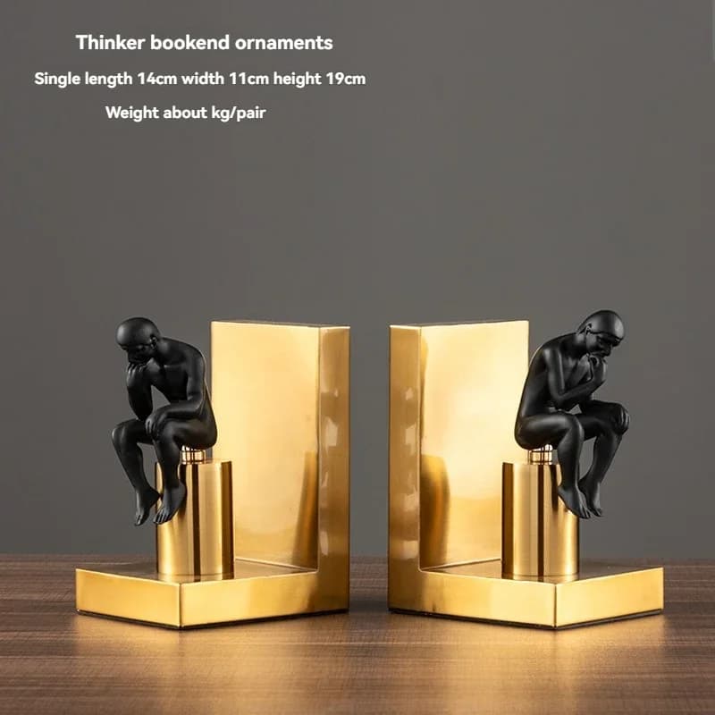 Decorazione per ufficio: libreria geometrica con sfera di cristallo in stile nordico, libri, lusso moderno creativo, ricerca creativa.