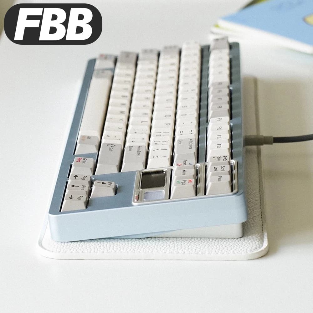 FBB HIFI Pad Keyboard PU Shock Absorption Noise Reduction Mechanical Keyboard Gamer PC Desk Mat Computer Desk Mat