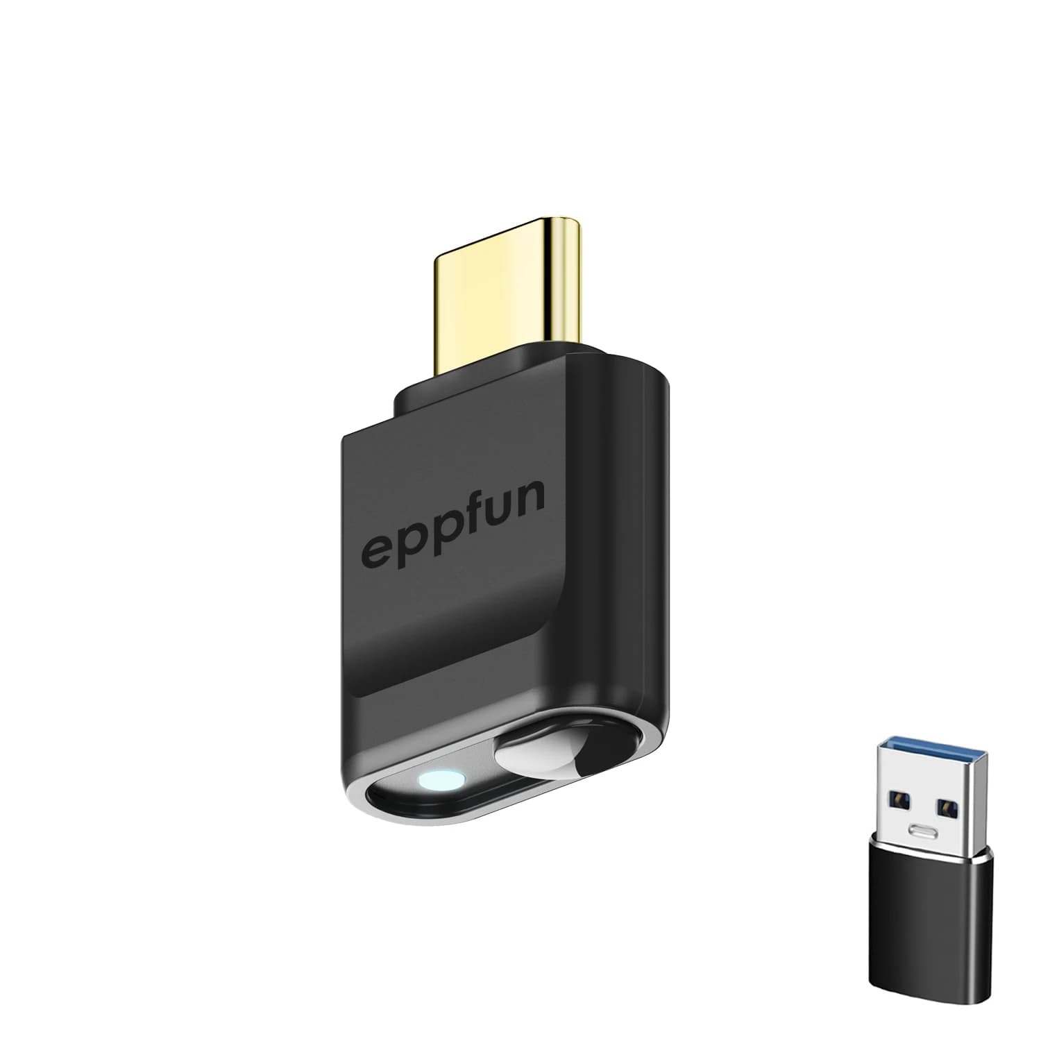 Type-C Bluetooth 5.4 eppfun transmitter for mobile/game player on wireless headphones, LDAC/AptX Adactive/low latency