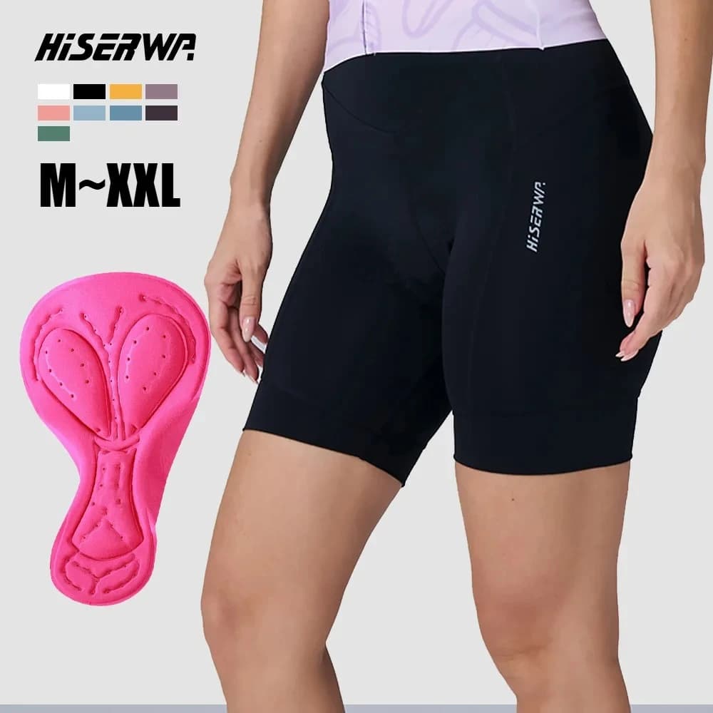 Summer Women Cycling Shorts 3D Gel Padded Shockproof Bicycle Shorts MTB Road Bike Shorts Breathable Riding Sport Pants