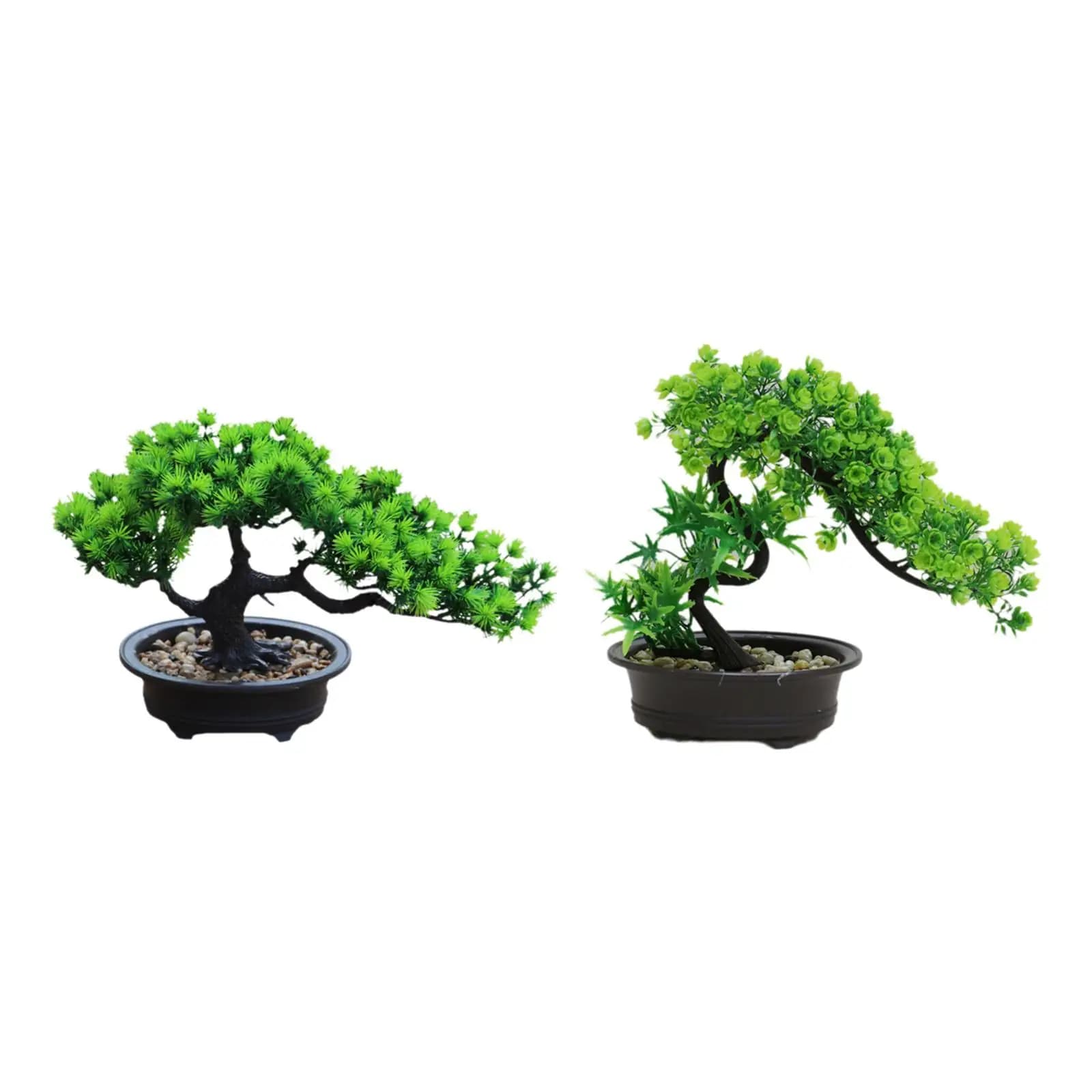 Decorazione da giardino con albero bonsai artificiale, pratica e facile da usare, decorazione per la stanza, display da tavolo per soggiorno, ufficio, libreria