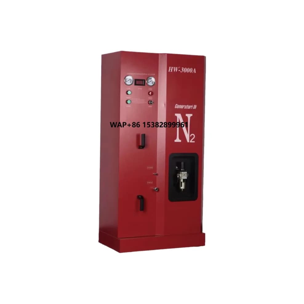 Hw-3000a Gonfiatore Automatico per Pneumatici Auto con Display LCD, Materiale Plastico, 220v/240v, Gonfiaggio ad Azoto con Purezza del 97%