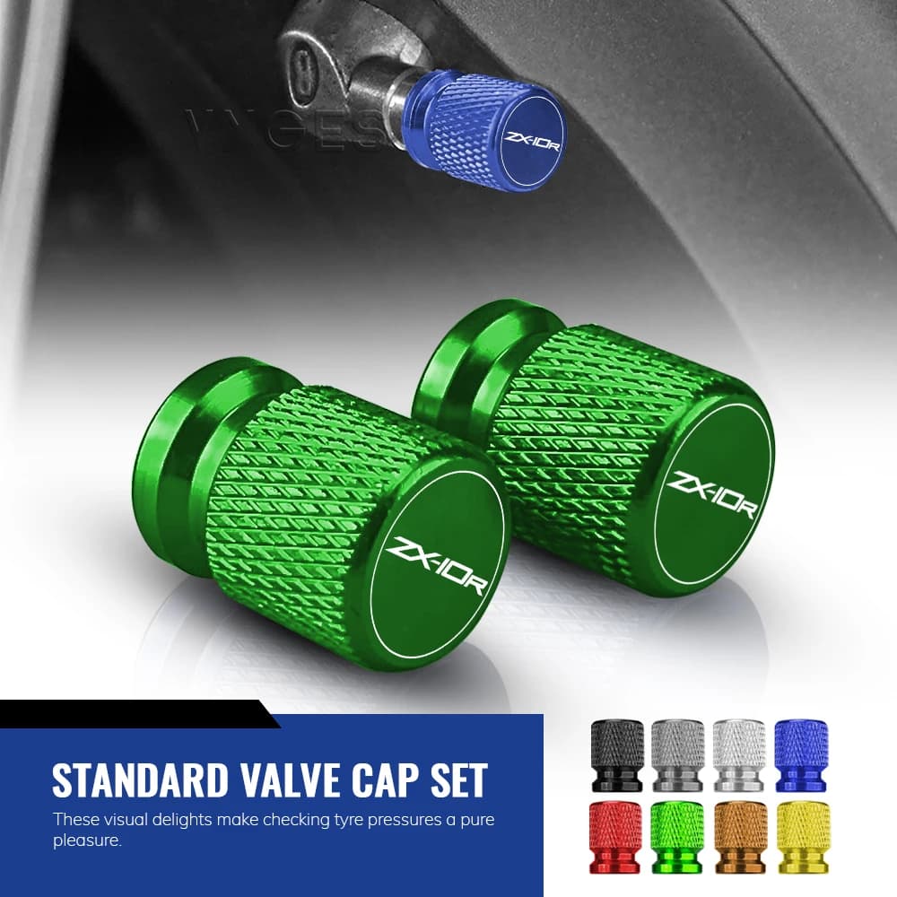Set tappo valvola standard moto Set tappi pneumatici per Kawasaki Ninja ZX 10R ZX10R Ninja ZX 10RR ZX10RR