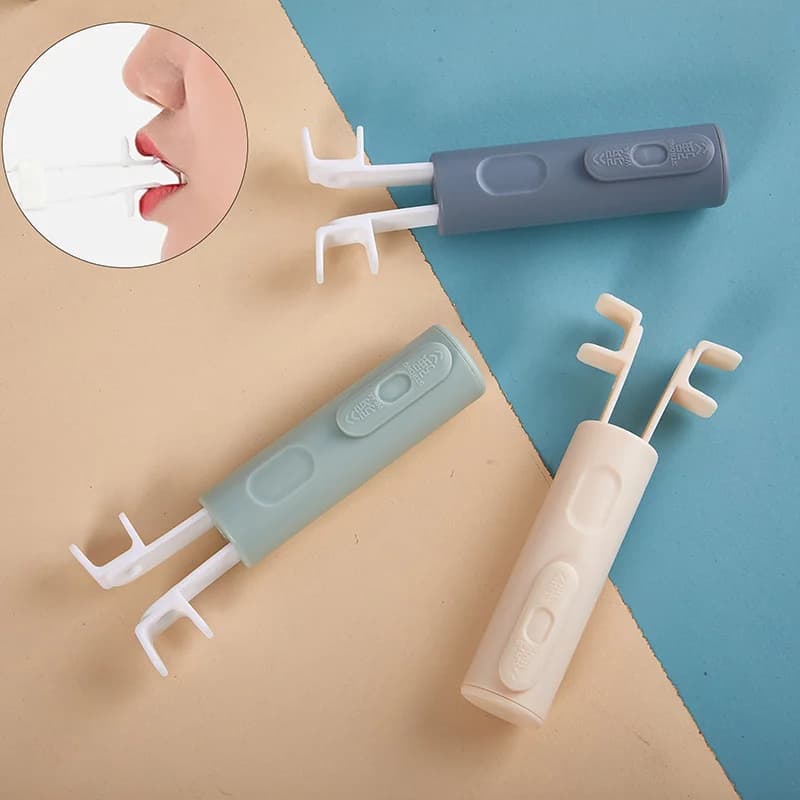 Chewing tube for adults and children, for language therapy, autism, sensory rehabilitation, lower jaw and tongue muscle training, communication tools