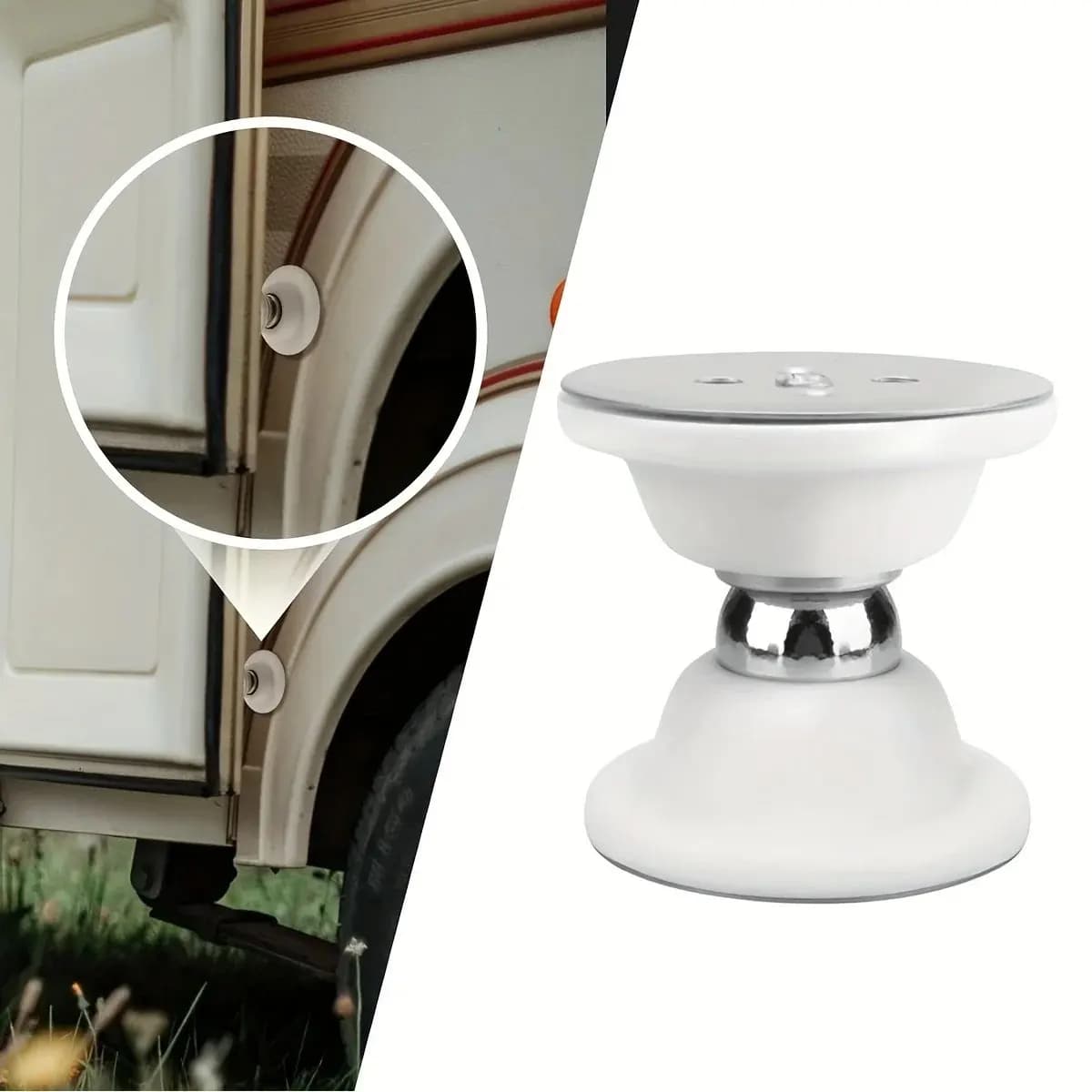 Magnetic Door Catch RV Door Retainer RV Door Stop Retaining Catch Latch for RV Caravan Camper Motorhome Boat Door Holder