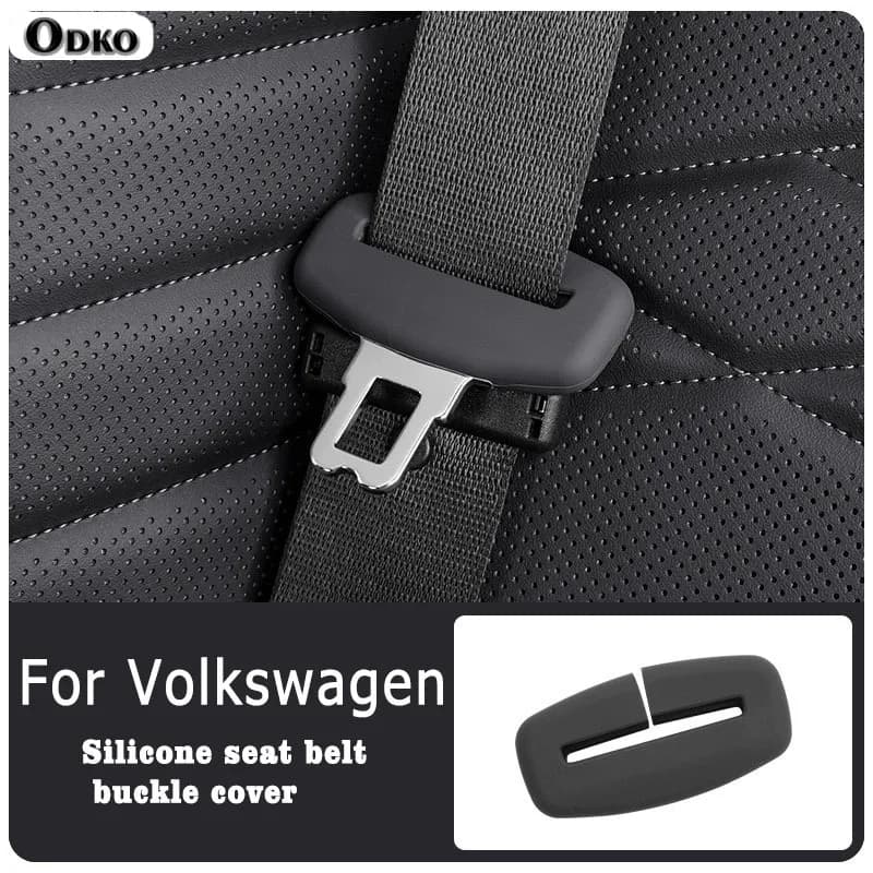 Per VW Volkswagen GOLF 6 5 7 t5 t7 MK6 MK7 POLO Accessori interni 2/4 pezzi Cintura di sicurezza per auto Copertura protettiva in silicone Trim