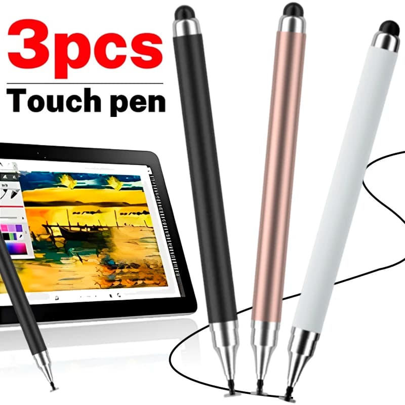 3/1 pezzi Smart Tablet cellulare universale 2in1 penna stilo capacitiva penne da disegno per iPhone/Android tutte le schermi touch capacitivi