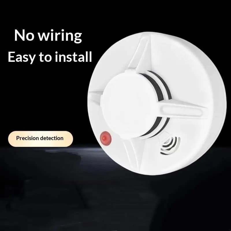 4G NB Smart Smoke Detector Real Time SMS Mobile Alert High Sensitivity Fire Alarm for Basement Attic Safety