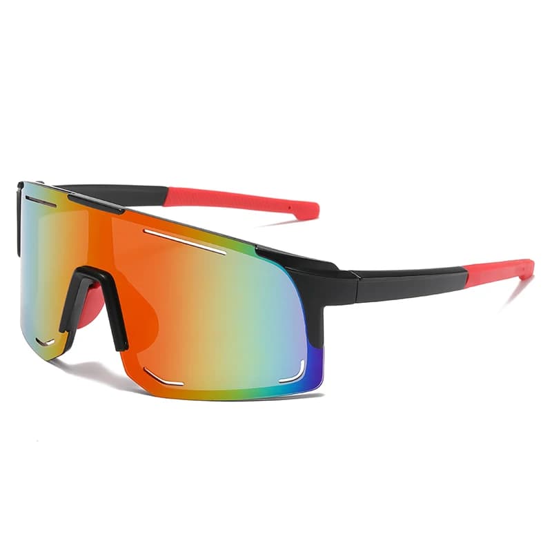 Occhiali da ciclismo Occhiali da sole da ciclismo Uomo Donna UV400 Occhiali da sole sportivi Occhiali da bici da bicicletta Occhiali da strada Avvolgenti l'ombra