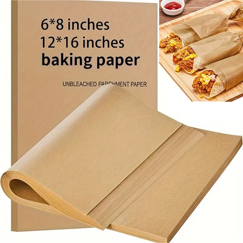 Carta cerata per alimenti Carta antiaderente per hamburger Patty Separatori per panini Carta da imballaggio per ristoranti Barbecues Picnic Feste