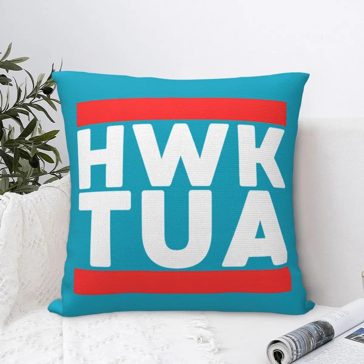 Hawk Tuah 24 skewer on that thing lining for square cushions sofa funny Pop Meme lining for cute cushion decoration 40*40
