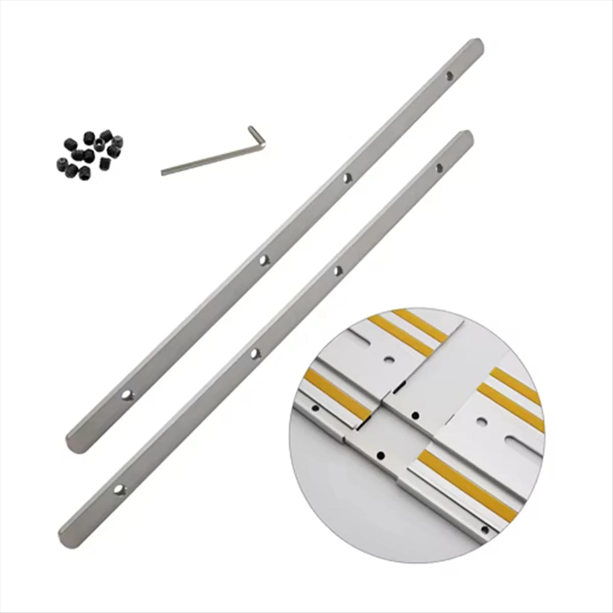Kit connettore binario di guida A002 per connettore binario guida di taglio scheda di legno di ricambio per sega da binario compatibile
