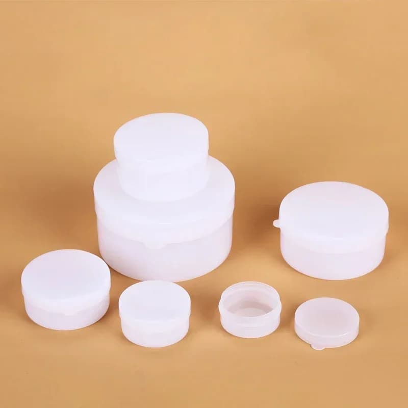 5/10g 50 pcs Vacuum Cosmetic Vase Makeup Container Rolling Bottles Reusable Cream For Face Shade Gel Cream Packing Box Vases