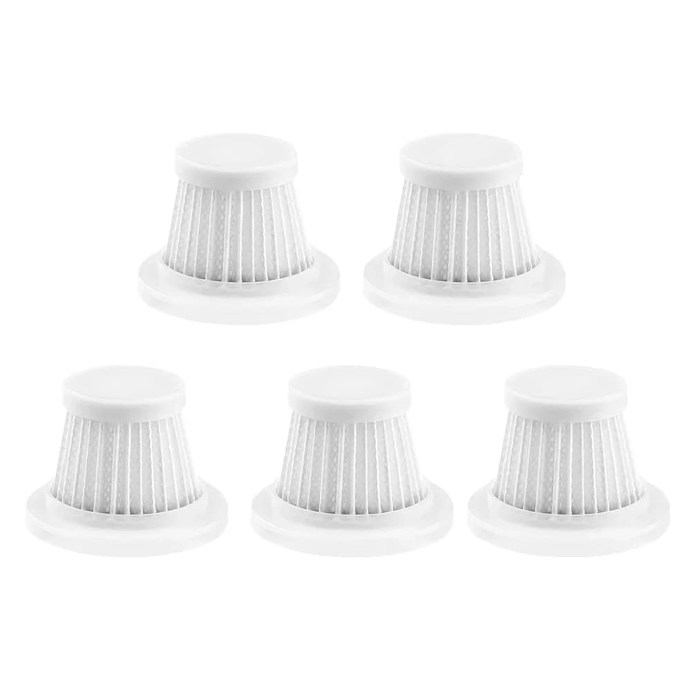 5 pezzi filtro per aspirapolvere per auto HEPA filtro per aspirapolvere senza fili lavabile facile installazione e rimozione accessori per aspirapolvere per auto