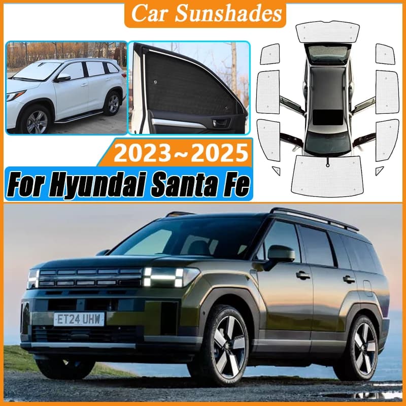 Parasole per Auto Hyundai Santa Fe MX5 2023 2024 2025 Protezione Solare per Finestrini Copertura Parasole per Parabrezza Accessori
