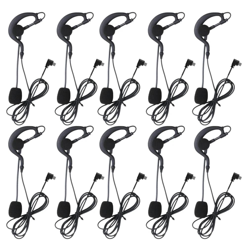 10/4/1 Pcs Tipo-C Interfaccia Arbitro di Calcio Interfono Auricolare per Vnetphon EJEAS V4/V6C Full Duplex Walkie Talkie Accessori