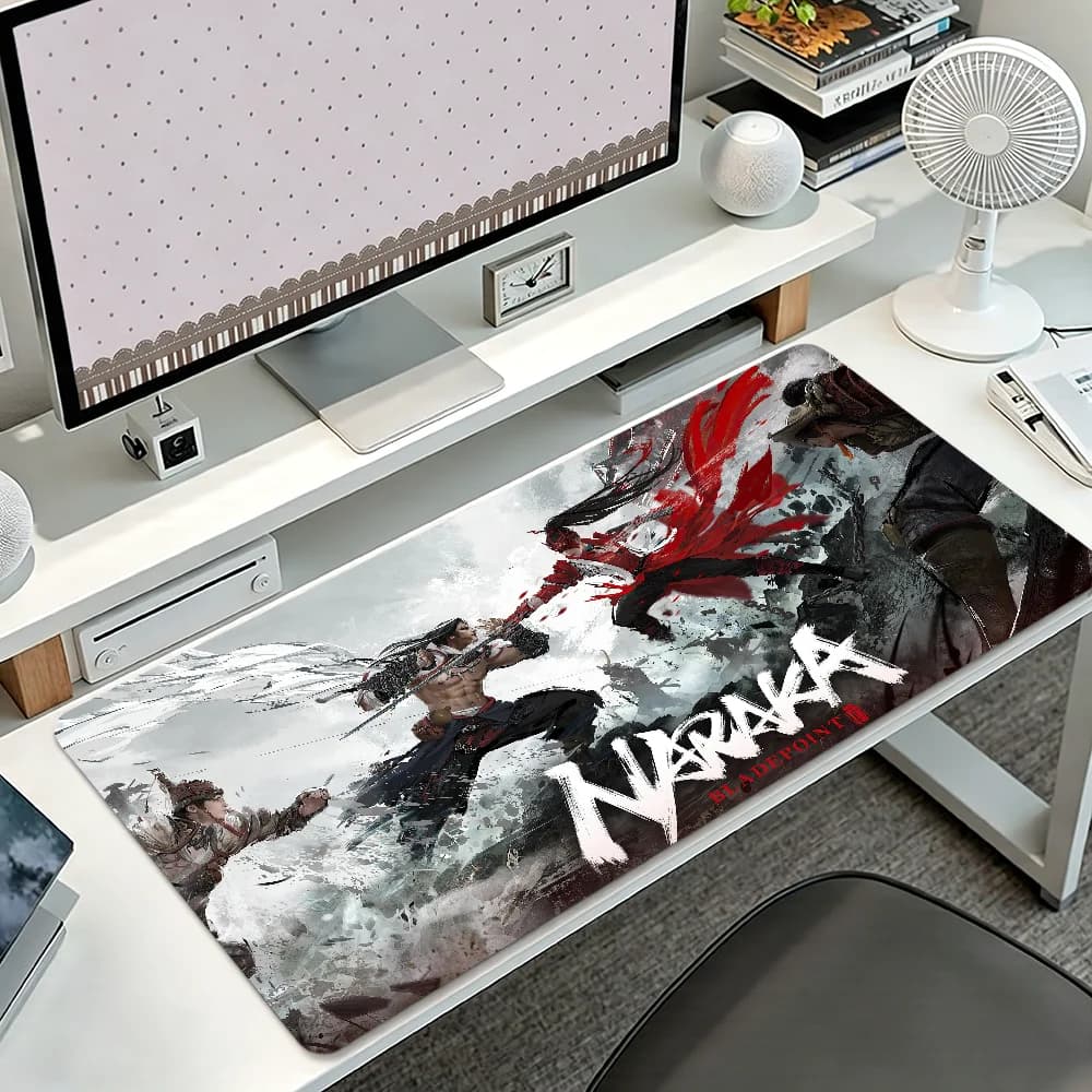 Game N-Naraka Bladepoint Mouse Pad Non-slip Thickened MousePad Student Cushion Large Writing Gaming Lockedge Office