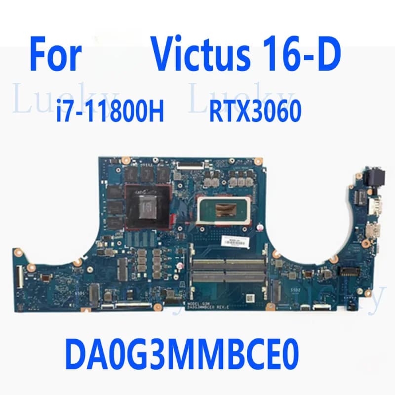 Scheda Madre per Laptop HP Victus 16-D con i7-11800H RTX3060 DA0G3MMBCE0 M54828-601