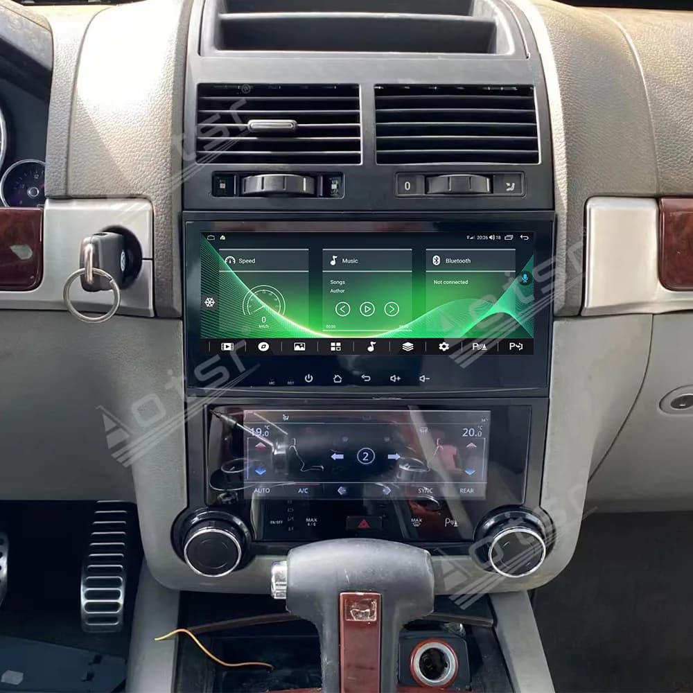 Touch Screen Android 14 Auto Multimedia Car Radio For Volkswagen Touareg 2003-2010 Car GPS Navigation Audio Stereo Head Unit