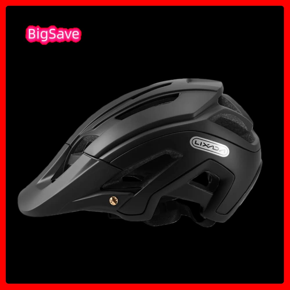 Portable Cycle Helmet Lightweight Cycle Bicycle Helmet Detachable Visor Mountain Bike Sports Safety Protective Helmet 16 Vents