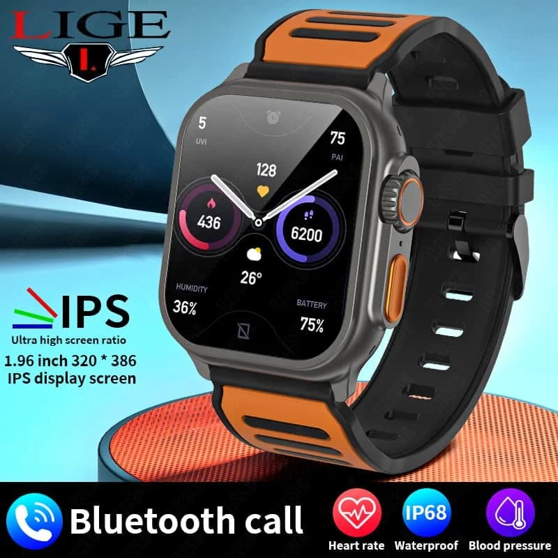 Smartwatch FOXBOX per Uomo e Donna, Monitoraggio del Sonno e della Salute, Chiamate Bluetooth, Impermeabile IP68, Offerta Speciale