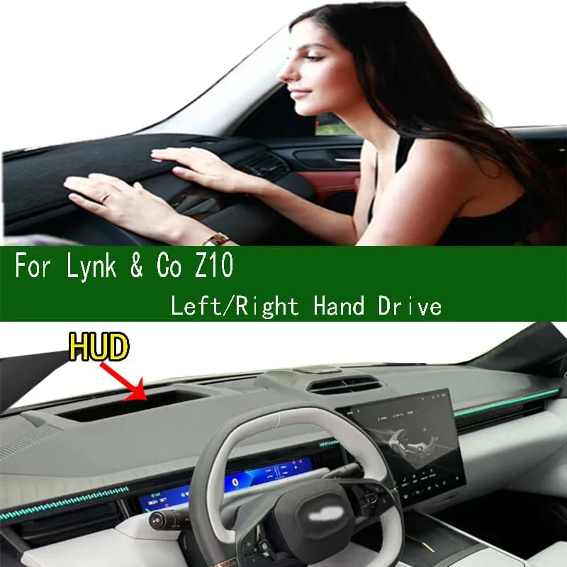 For Lynk & Co Z10 Dash Zerbino Cruscot Cover Panel Tools Solar Protection Protective Mat Dash Zerbino Ornaments