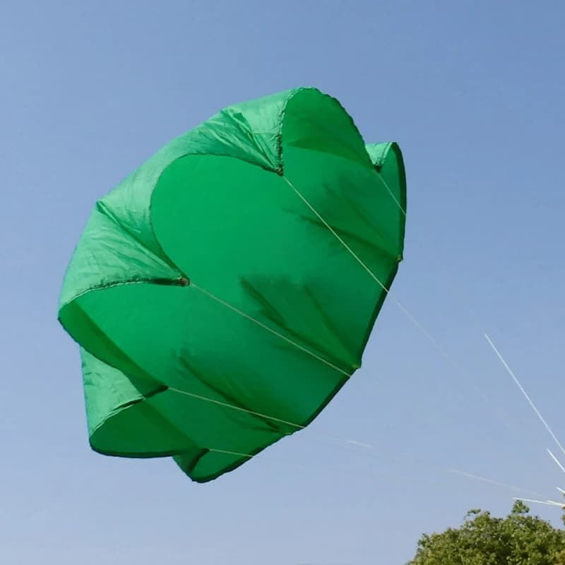 1PCS 2-4Kg Model Aircraft Recovery Parachute Anti-fall Nylon Canopy w Cord Landing Protection Umbrella for RC Drone UAV Outdoor