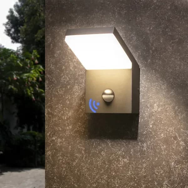 Inowel Lampada da parete per esterni a LED, applique da parete con sensore di movimento, lanterna 19217