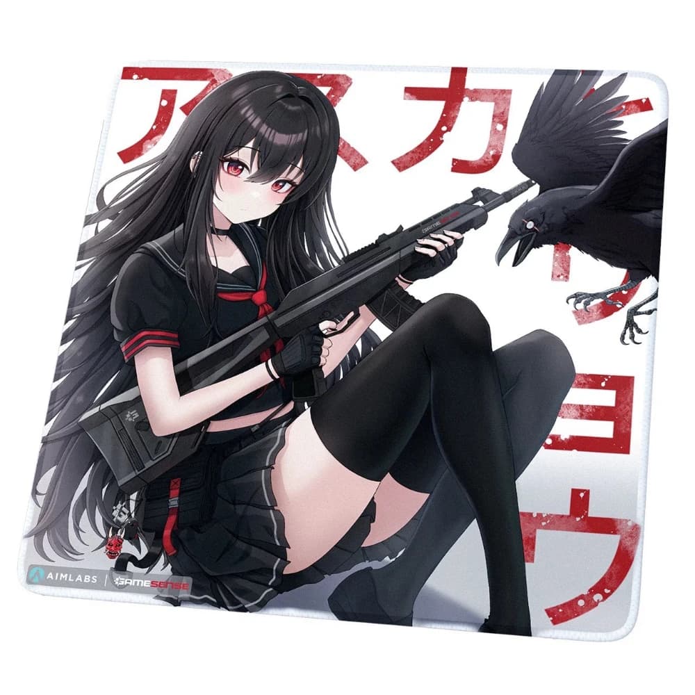 AIM Lab X Gamesense Asuka Gaming Mouse Pad gomma antiscivolo Base superficie liscia tappetino da scrivania personalizzato grande FPS accessori da gioco copia