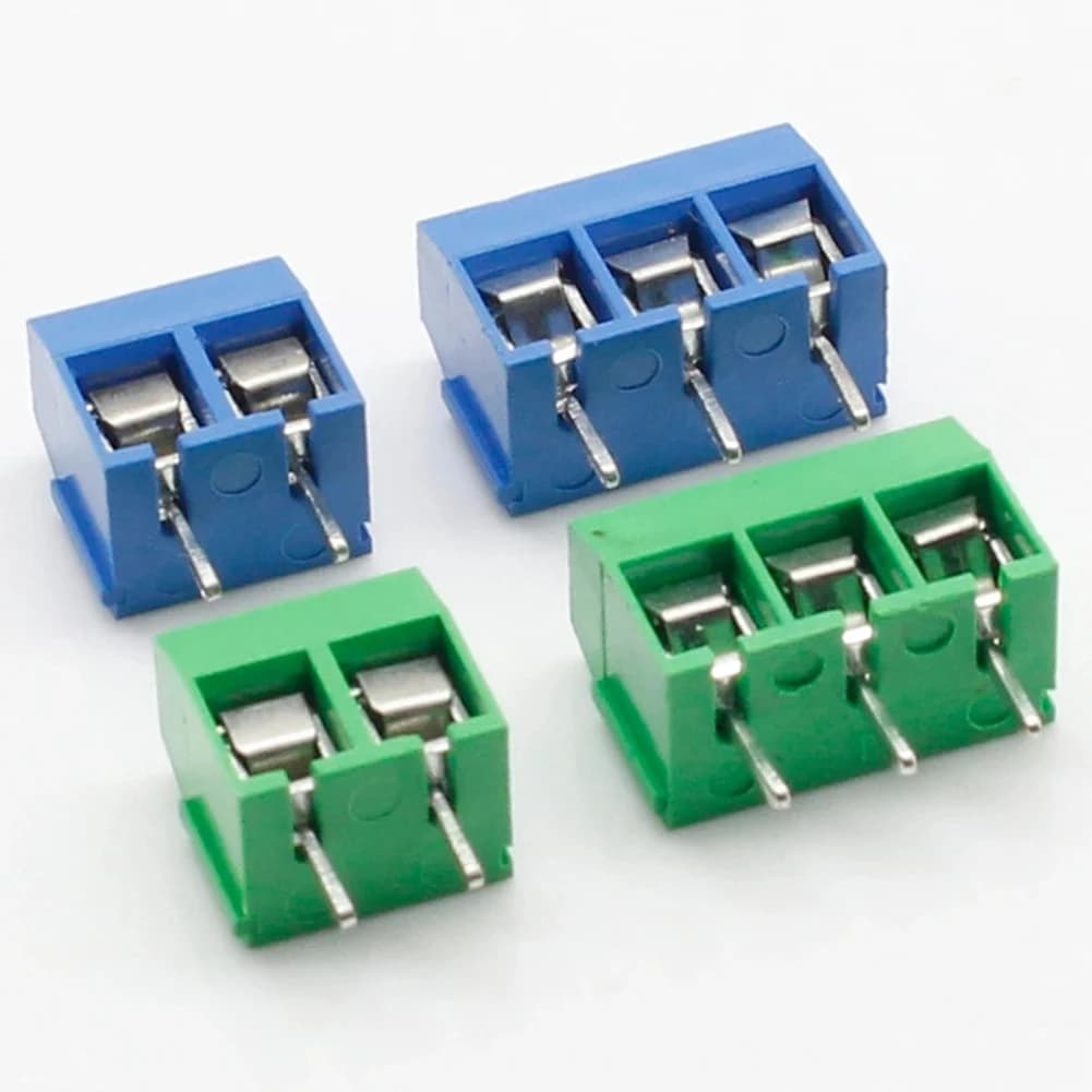10 pcs PCB Mounting Screw Terminal Pin Dritto 2P 3P KF301 PCB Screw Terminal Cable Connector for Arduino