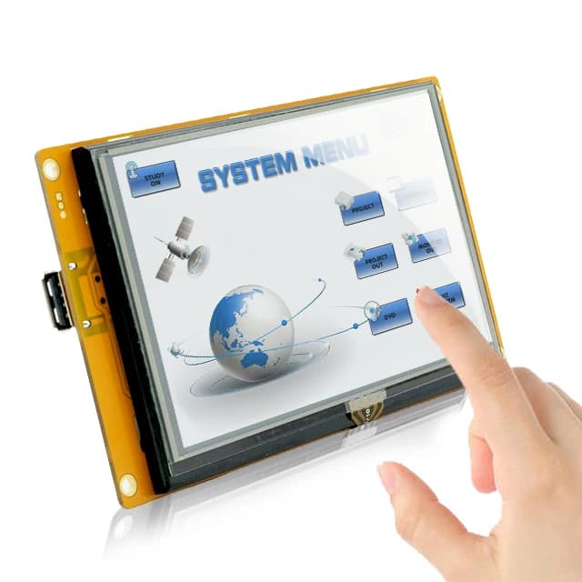 Modulo Display LCD HMI Stone da 7 Pollici con Schermo Touch + Alta Risoluzione per Arduino Esp32