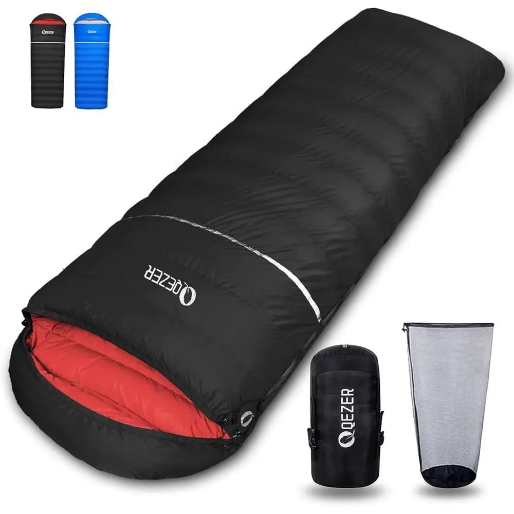 Sacco a compressione leggero per backpacking, campeggio, escursionismo - Tessuto Power 600D