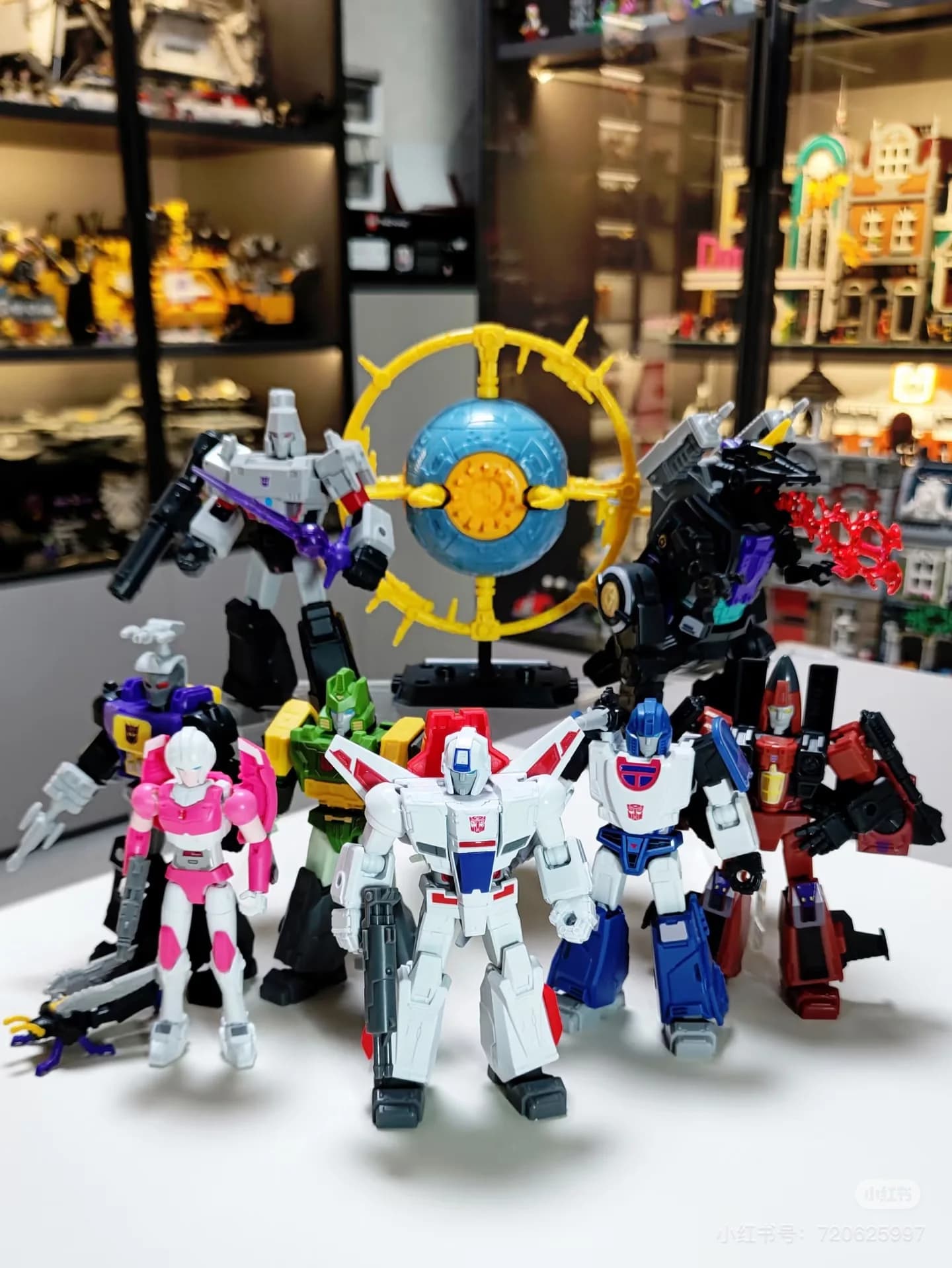 Blokees Transformers One Blind Box Set Galaxy Ed 9 - Giocattolo da Collezione Robot Articolato Unicron Megatron Arcee Modello Costruibile Regalo