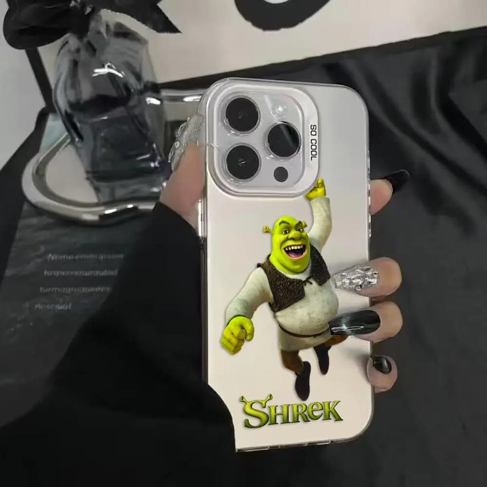 Phone Case For Infinix TECNO POVA 6 SMART 7 8 9 NOTE 10 11 12 G96 30I CAMON 20 30S ZERO 40 50 Case Cover Funny Anime S-Shrek