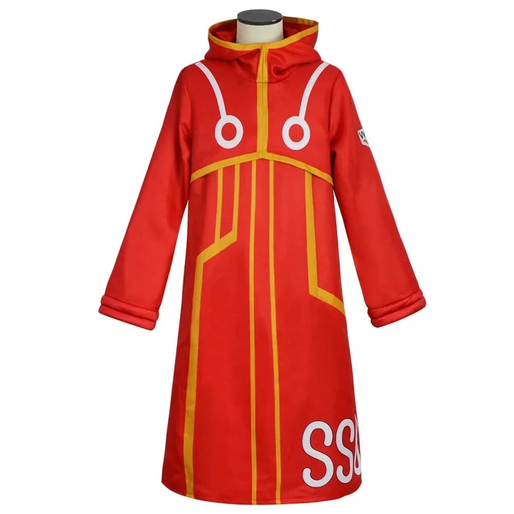 2026 New Egghead Island Costume Monkey Robe Cosplay Costume Jacket Coat Hat Outfit Halloween Suit