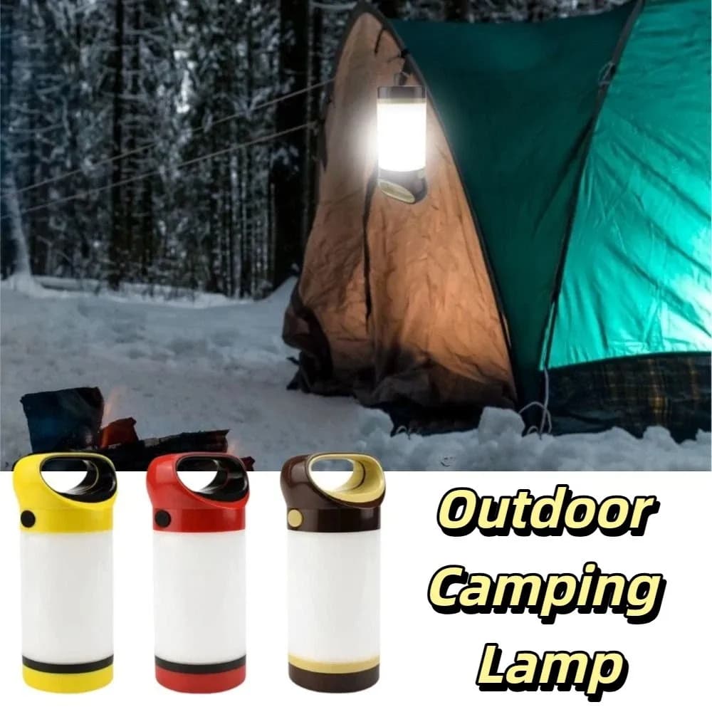 Lampada LED per Esterni con Funzione di Sospensione, Uso Domestico, Lampada da Campeggio Portatile, Illuminazione per Interruzioni di Corrente, Lanterna LED