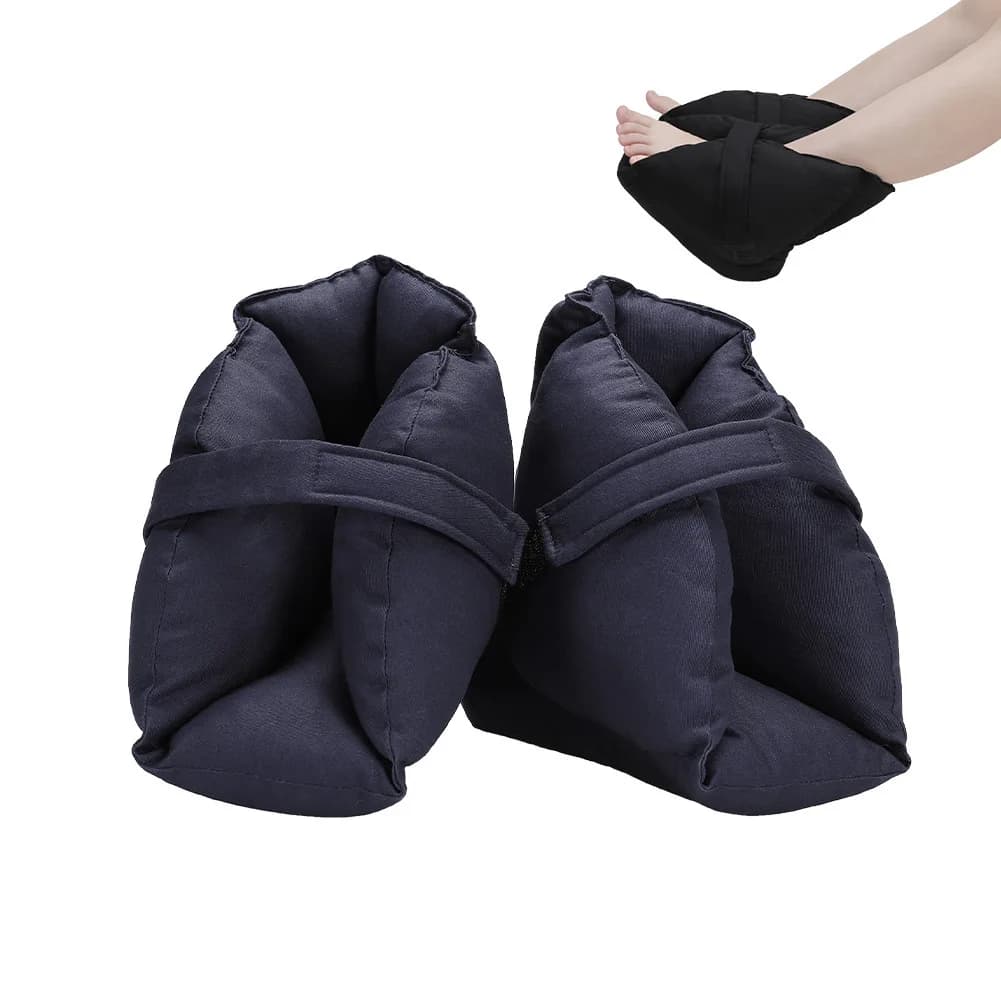1 paio di coperture di protezione per caviglia per anziani, supporto per piede anti-pressione, fissatore per piede, frattura, tutore protettivo per caviglia per dormire