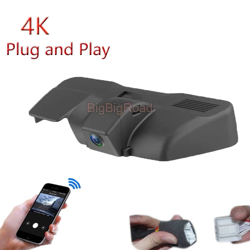 4K Plug And Play For Great Wall POER 2021 2022 2023 Auto Wifi DVR Videos DashCam FHD 2160P Grand Corner Dashing Room