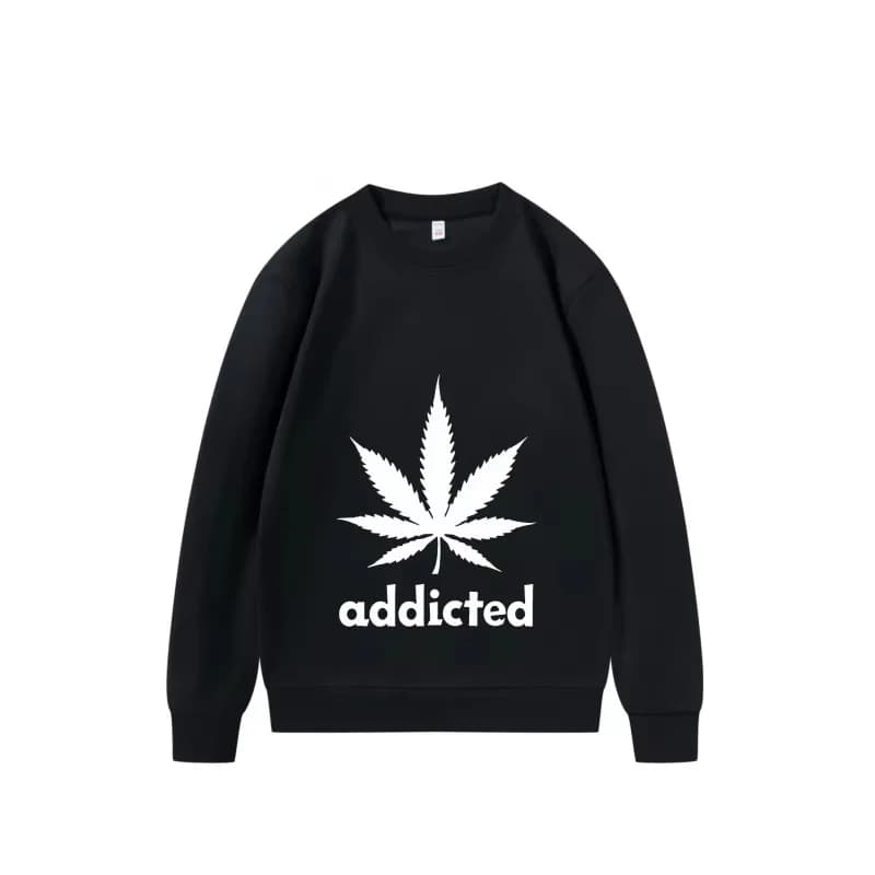 Usa Direct 2026 Felpa girocollo allentata oversize 250g Pullover girocollo moda pesante con spedizione gratuita