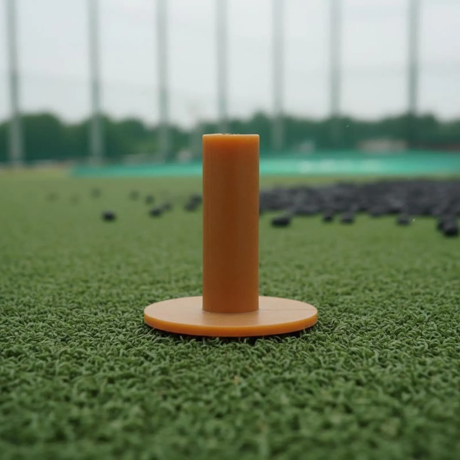 6 Pezzi Tee da Golf in Gomma a Lunga Durata per Campo Pratica