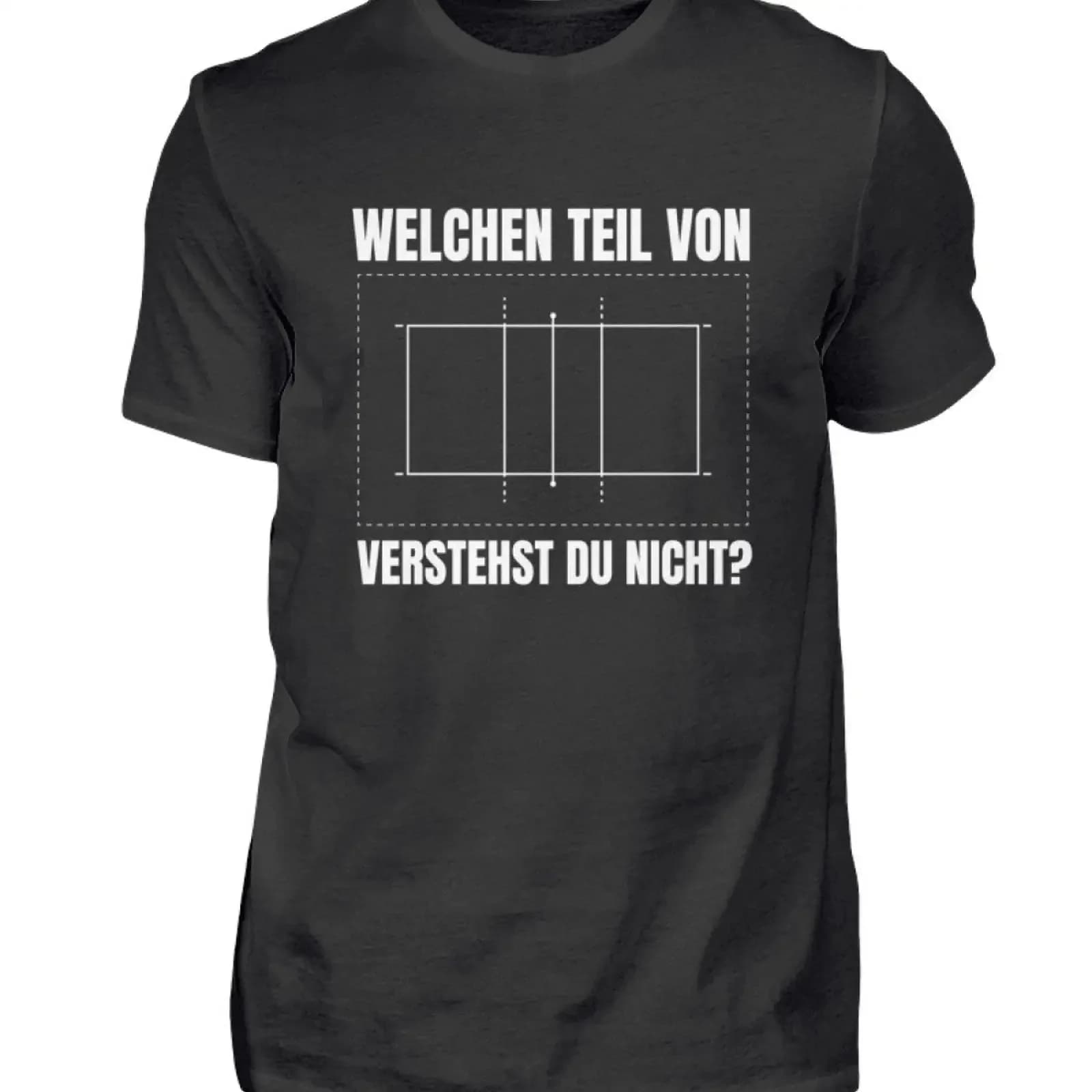 T-shirt da uomo vintage lavata, leggermente morbida, alla moda ed elegante, con stampa 'What part of tennis don't you understand field gift', elasticizzata