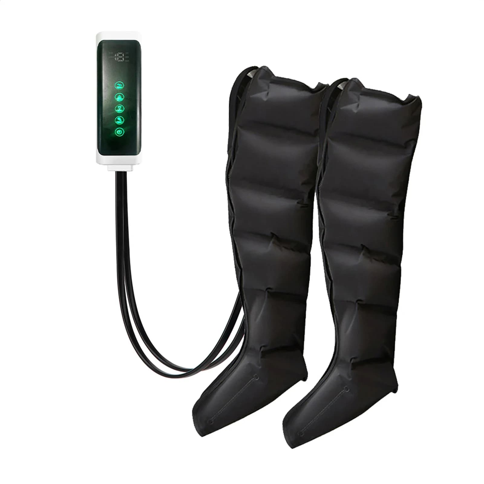 NUOVO massaggio alle gambe a compressione d'aria 6 stivali pneumatici airbag utilizzati per la circolazione e il rilassamento dei muscoli delle gambe per alleviare le vene varicose
