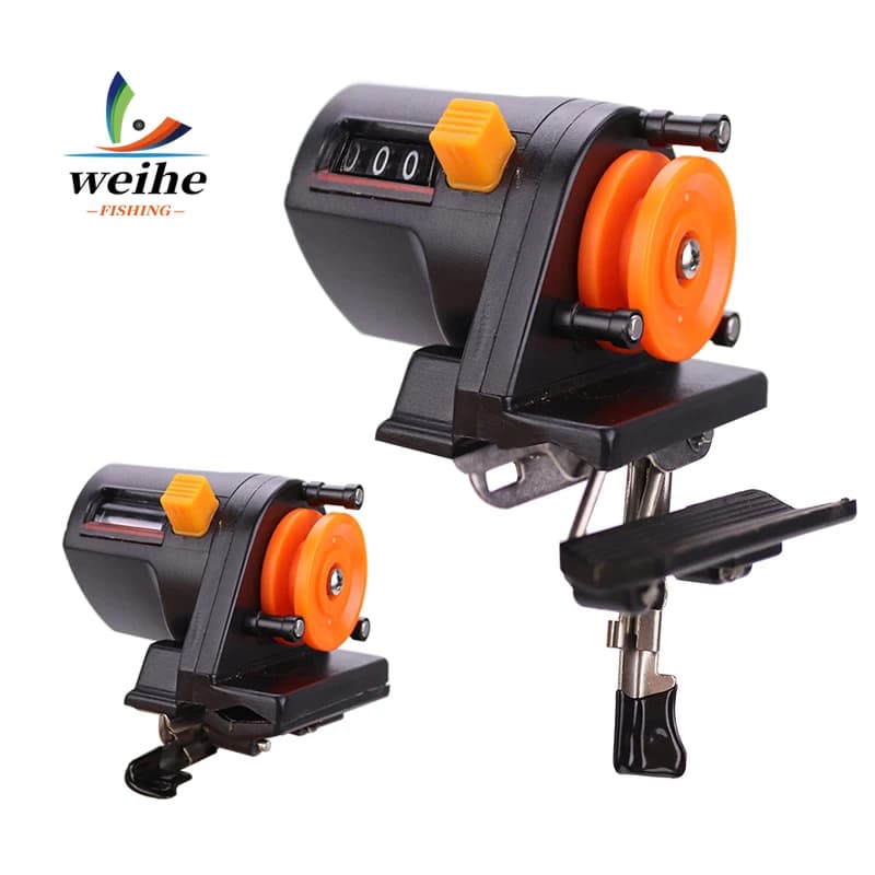 Fishing Lamp Counter WEIHE 0-999m, Spin Fishing Counter
