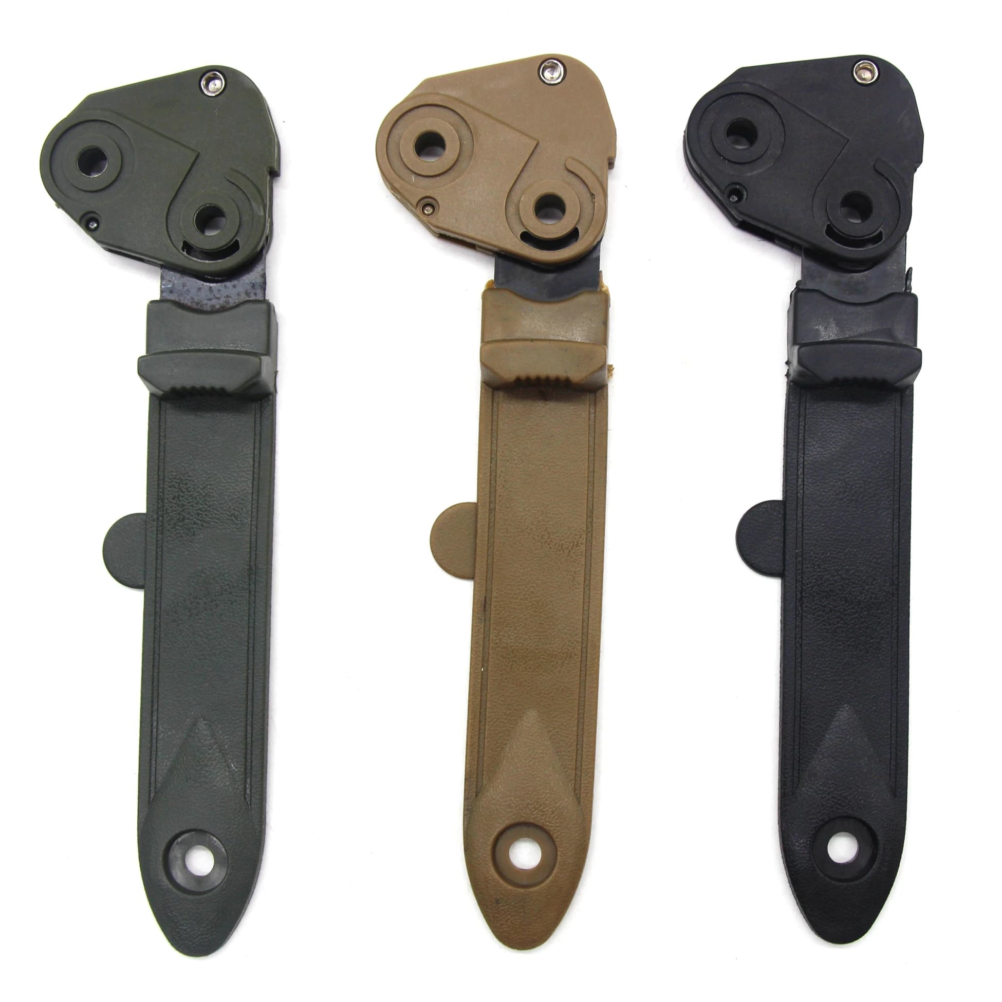 Fondina per cintura tattica Sistema adattatore con fibbia per arco di sicurezza Fondina per cintura Airsoft Fondina per accessori per bottoni