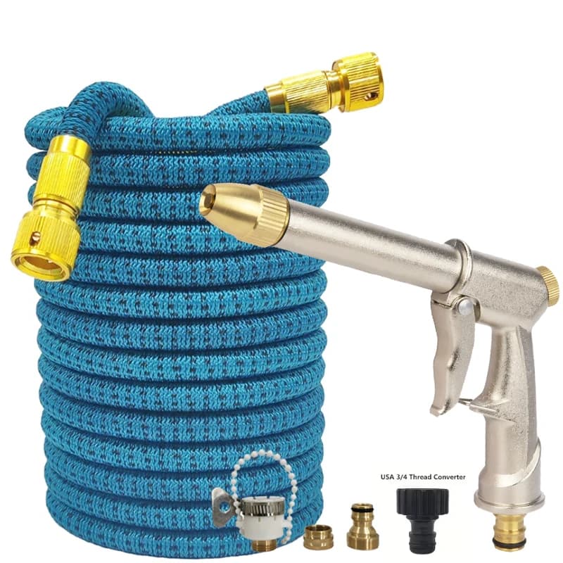Expandable Garden Wrap, Metal Sprinkler, High Pressure Gun, Garden Irrigation Pipe, Garden Accessories