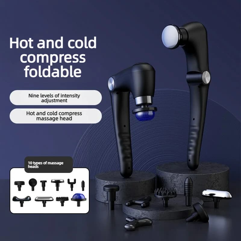 Portable Massage Gun, Electric Massage for Spalle, Back, Life, Collo and High Frequency Body with Handle