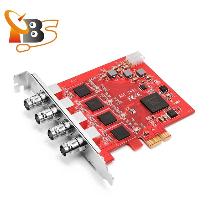 TBS690A Scheda di acquisizione DVB-ASI a 4 ingressi per acquisizione video e audio HD ASI