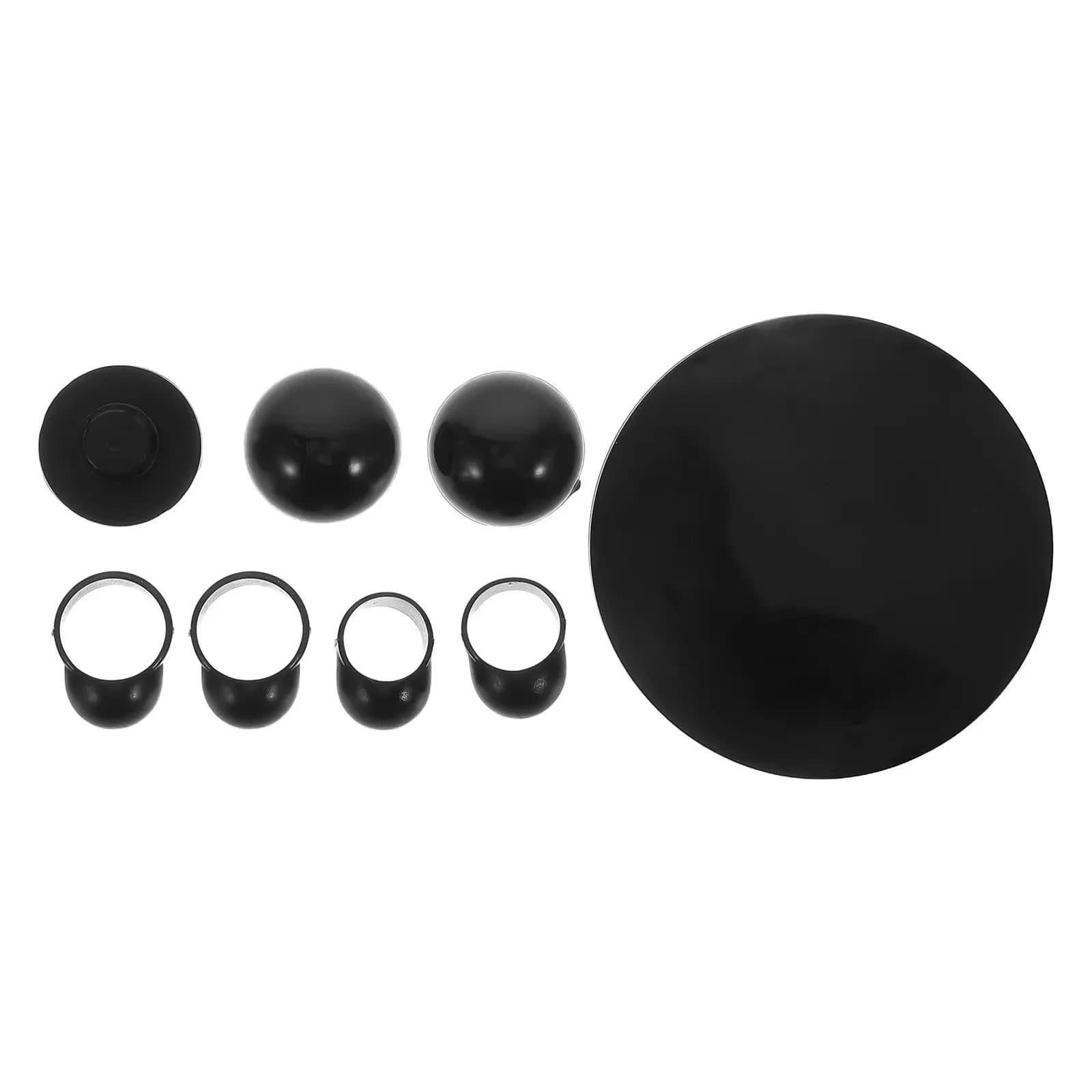 1Set Ethereal Drum Silicone Accessories Kit Sound Dampening Cover Finger Sleeves Foot Pads Universal Fit for All Brands Stable