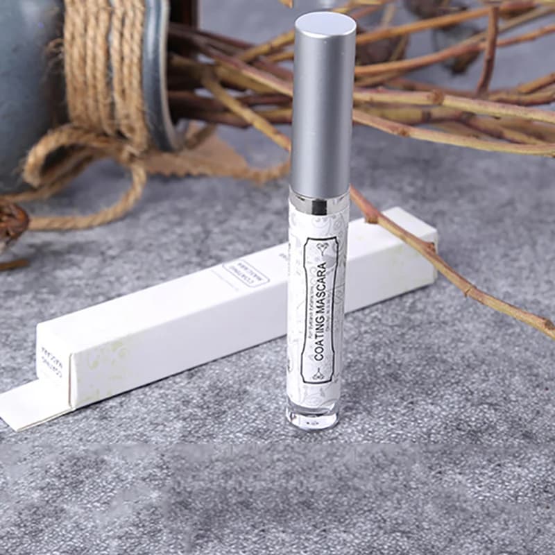 Mascara Impermeabile a Lunga Durata per Ciglia Incurvate - 10ml, con Scovolino Sottile in Metallo, Senza Grumi, Lavabile, Effetto Lifting Intenso per Donne